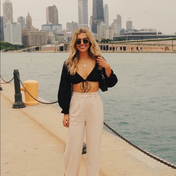 Princess Polly Take It To The Heart Top Black - Picture 10 of 16